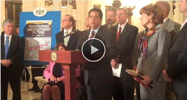 Sen. Costa Unveils PA Works Now Video