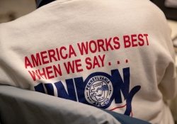 January 29, 2019: Senator Jay Costa speaks at AFL-CIO annual legislative conference.