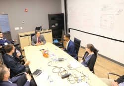 May 20, 2019: Sen. Costa meets with young inventors and entrepreneurs at AlphaLab in East Liberty.
