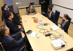 May 20, 2019: Sen. Costa meets with young inventors and entrepreneurs at AlphaLab in East Liberty.