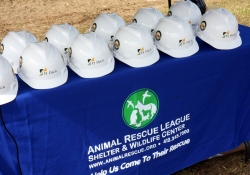 Julio 17, 2015: Senator Costa attends the Animal Rescue League Groundbreaking