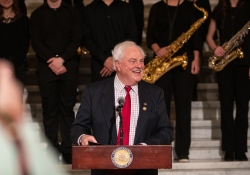 April 26, 2023 − Members of the Pennsylvania Legislative Arts and Culture Caucus gathered in the Capitol Rotunda to celebrate “Arts Advocacy Day” along with Citizens for the Arts in Pennsylvania, a nonprofit advocacy group.