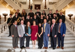 April 26, 2023 − Members of the Pennsylvania Legislative Arts and Culture Caucus gathered in the Capitol Rotunda to celebrate “Arts Advocacy Day” along with Citizens for the Arts in Pennsylvania, a nonprofit advocacy group.