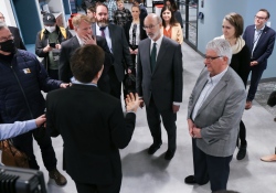 March 2, 2022: Senator Costa toured Astrobotic’s headquarters on the Northside  with Governor Tom Wolf, Senator Wayne Fontana, and Allegheny County Executive Rich Fitzgerald. Astrobotic specializes in making space missions feasible and more affordable for science, exploration, and commerce.