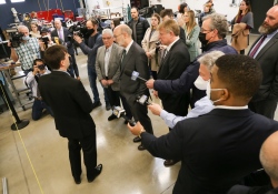 March 2, 2022: Senator Costa toured Astrobotic’s headquarters on the Northside  with Governor Tom Wolf, Senator Wayne Fontana, and Allegheny County Executive Rich Fitzgerald. Astrobotic specializes in making space missions feasible and more affordable for science, exploration, and commerce.