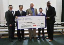 April 29, 2015: Senator Costa attends Bridge Educational Foundation to Present over $23,000 in Scholarship Money through Pa's Educational Improvement Tax Credit program.