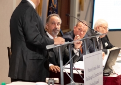 June 11, 2019: Senator Costa speaks at the Building Trades Conference.