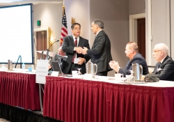June 11, 2019: Senator Costa speaks at the Building Trades Conference.