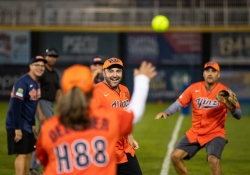 September 26, 2023: Senator Costa participates in the 2023 Capitol All-Stars charitable, legislative softball game to fight hunger in Pennsylvania.