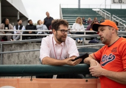 September 26, 2023: Senator Costa participates in the 2023 Capitol All-Stars charitable, legislative softball game to fight hunger in Pennsylvania.