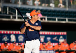 September 24, 2019: Senator Jay Costa participates in the 2019 Capitol All-Stars Legislative Softball Game to Benefit Hunger-Free PA and Feeding Pennsylvania.