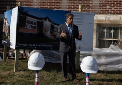 September 19, 2025: Carnegie Free Library of Swissvale Groundbreaking Ceremony