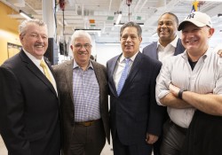 February 27, 2024: Sens. Costa, Fontana, and Brewster, all graduates of Community College of Allegheny County, joined Gov. Josh Shapiro today at CCAC’s new, $43 million Center for Education, Innovation, and Training on Pittsburgh’s North Shore to talk about the governor’s plan to reinvest in and reshape postsecondary education in the commonwealth.