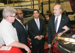 March 10, 2015: Senator Costa tours CCAC West Hills with Gov. Tom Wolf.March 10, 2015: Senator Costa tours CCAC West Hills with Gov. Tom Wolf and Allegheny County Executive Rich Fitzgerald.