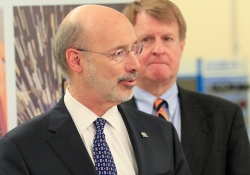 March 10, 2015: Senator Costa tours CCAC West Hills with Gov. Tom Wolf and Allegheny County Executive Rich Fitzgerald.