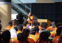 July 13, 2023: Senator Costa attends the YES (Youth Enrichment Services) Out of Chaos Symposium to share his commitment to bright, peaceful futures for every young person who calls Allegheny County home.