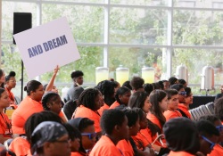 July 13, 2023: Senator Costa attends the YES (Youth Enrichment Services) Out of Chaos Symposium to share his commitment to bright, peaceful futures for every young person who calls Allegheny County home.