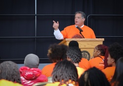 July 13, 2023: Senator Costa attends the YES (Youth Enrichment Services) Out of Chaos Symposium to share his commitment to bright, peaceful futures for every young person who calls Allegheny County home.