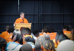 July 13, 2023: Senator Costa attends the YES (Youth Enrichment Services) Out of Chaos Symposium to share his commitment to bright, peaceful futures for every young person who calls Allegheny County home.