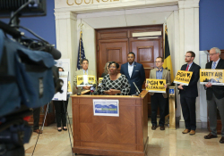 August 28, 2019: Sen. Costa joined area elected officials and PennEnvironment Research and Policy Center representatives to call for clean air initiatives.