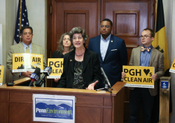 August 28, 2019: Sen. Costa joined area elected officials and PennEnvironment Research and Policy Center representatives to call for clean air initiatives.