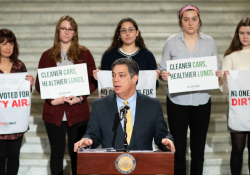 January 28, 2020: Senator Jay Costa joins PennEnvironment for Press Conference to releases the  Trouble in the Air Report.