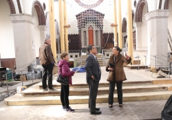 March 28, 2019:  Senator Costa tours the Dragon’s Den in Homestead., formally St. Mary Magdalene Church.