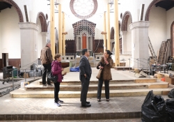 March 28, 2019:  Senator Costa tours the Dragon’s Den in Homestead., formally St. Mary Magdalene Church.