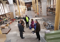 March 28, 2019:  Senator Costa tours the Dragon’s Den in Homestead., formally St. Mary Magdalene Church.