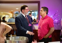 May 9, 2019: Senator Costa is a guest bartender at the Hilton Garden Inn in Oakland for the annual #Drink4Pink fundraiser for the Susan G Komen foundation. Proceeds go to finding a cure for breast cancer!