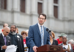 April 13, 2022: Senator Costa joins colleagues and activists at a Rally to Fully & Fairly Fund Education.