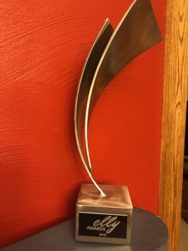 April 11, 2019:  Sen. Jay Costa was honored at Pittsburgh’s Elly Awards  with The Impact Award.