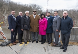 March 8, 2022: Senator Jay Costa Visits Site of Fern Hollow Bridge Collapse in Pittsburgh