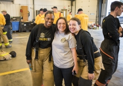 September 7, 2022: Senator Costa participates in the Pittsburgh Firefighters Fire Opps, which gives legislators the opportunity to experience the work of firefighters.