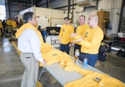 September 7, 2022: Senator Costa participates in the Pittsburgh Firefighters Fire Opps, which gives legislators the opportunity to experience the work of firefighters.