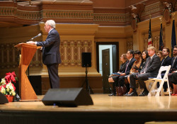 January 2, 2020: Senator Costa attends  inaugural ceremony for Allegheny County Executive Rich Fitzgerald.