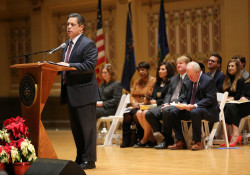 January 2, 2020: Senator Costa attends  inaugural ceremony for Allegheny County Executive Rich Fitzgerald.