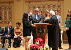 January 2, 2020: Senator Costa attends  inaugural ceremony for Allegheny County Executive Rich Fitzgerald.