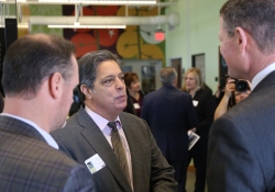 April 29, 2022: Senator Costa attends the ribbon cutting of  Greater Pittsburgh Community Food Bank ’s The Market, a new onsite food pantry.