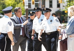 May 9, 2022: Senator Costa attends the Pennsylvania Fraternal Order of Police 27th Annual Memorial Service at the State Museum in Harrisburg.