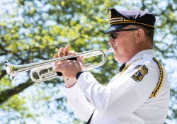 May 9, 2022: Senator Costa attends the Pennsylvania Fraternal Order of Police 27th Annual Memorial Service at the State Museum in Harrisburg.