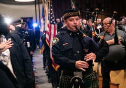 May 9, 2022: Senator Costa attends the Pennsylvania Fraternal Order of Police 27th Annual Memorial Service at the State Museum in Harrisburg.