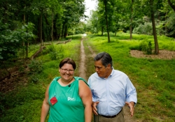 August 10, 2022: Senator Jay Costa visits the Frick Environmental Center Nature Camp.