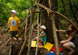August 10, 2022: Senator Jay Costa visits the Frick Environmental Center Nature Camp.