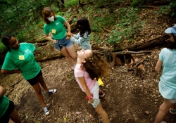 August 10, 2022: Senator Jay Costa visits the Frick Environmental Center Nature Camp.