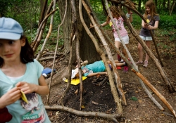 August 10, 2022: Senator Jay Costa visits the Frick Environmental Center Nature Camp.
