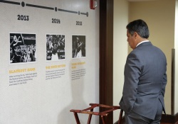 August 5, 2022: Senator Jay Costa receives the  2022 Josh Gibson Foundation G.I.B.S.O.N. award.
