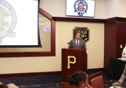 August 5, 2022: Senator Jay Costa receives the  2022 Josh Gibson Foundation G.I.B.S.O.N. award.