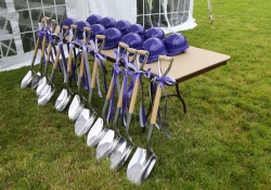 June 13, 2019: Sen. Costa joined local officials and Chatham U. staff for the groundbreaking of renovations at Graham Field in Wilkinsburg.