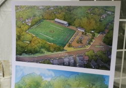 June 13, 2019: Sen. Costa joined local officials and Chatham U. staff for the groundbreaking of renovations at Graham Field in Wilkinsburg.